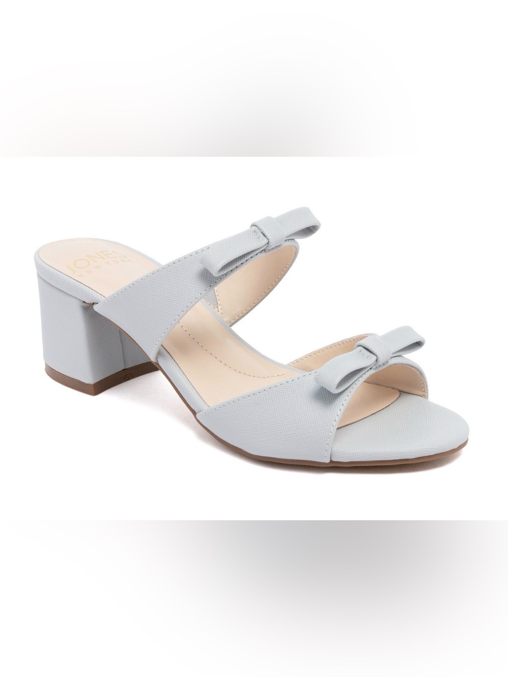 Jones New York Light Blue Bow Heels